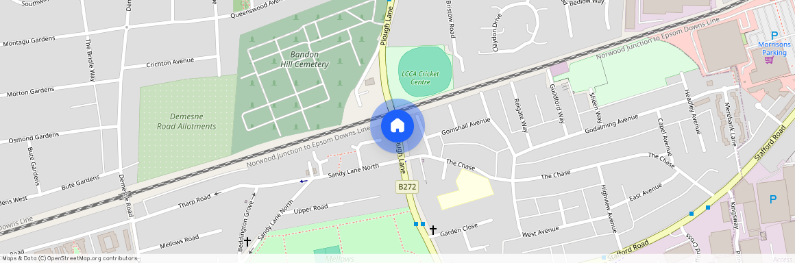 Plough Lane, WALLINGTON