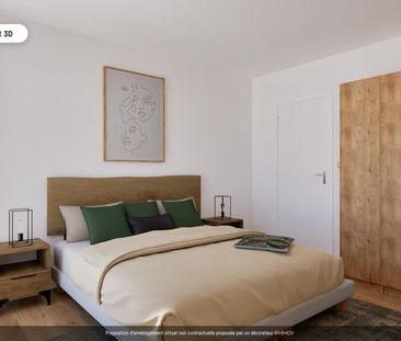 location Appartement T2 DE 49.7m² À COURBEVOIE - Photo 4