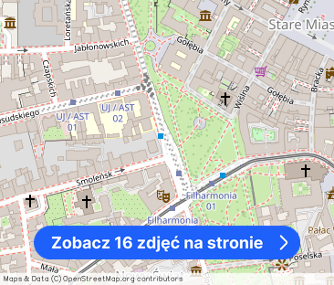 Apartament z widokiem na Planty, winda w budynku - Zdjęcie 1