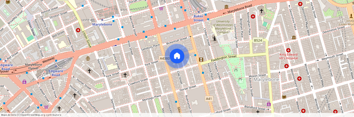 Montagu Mansions, Marylebone