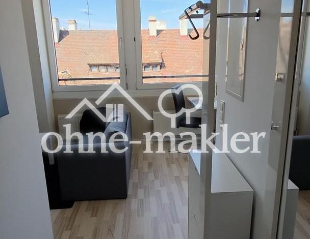 Möblierte 1-ZW im 4.OG mit Aufzug in Fürth in U-Bahn Laufnähe - Foto 1