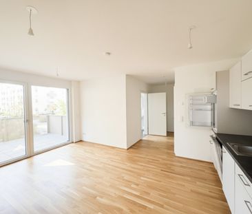 1 Monat Mietfrei: Moderne 2-Zimmer-Wohnung mit Balkon nahe U1 &#821... - Foto 2