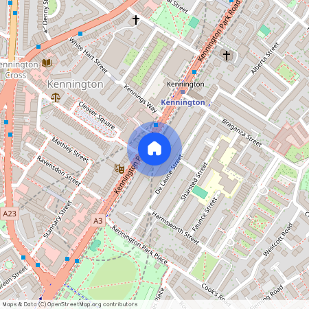 Kennington Park Road, Kennington