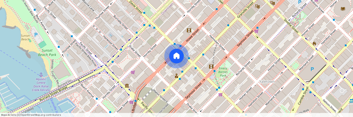 Unit #1601, 1212 Howe Street, V6Z 2M9, Downtown Vancouver