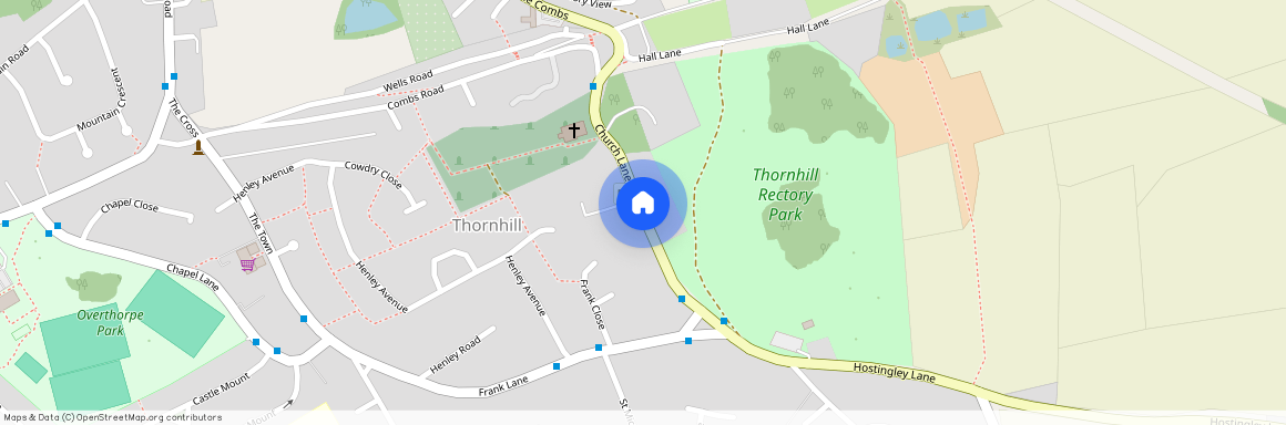 Church Lane, Thornhill, Dewsbury, West Yorkshire, WF12