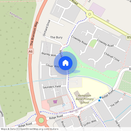 Martell Drive, Kempston, Bedford