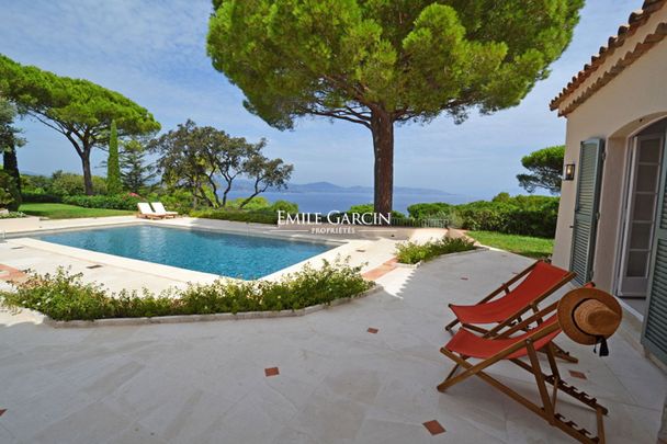 Villa rénovée à la location - Saint -Tropez - Domaine des Parcs / Vue mer - Photo 1