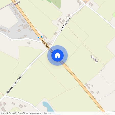 Northwich Road, Higher Whitley