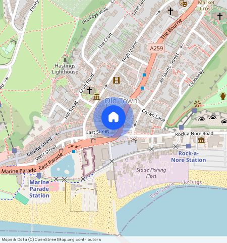 Winding Street, Hastings, TN34