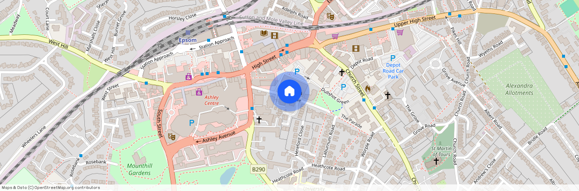 The Parade, Epsom, KT18