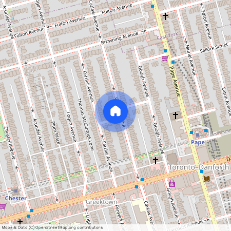 850 Carlaw Avenue Unit# Basement, Toronto