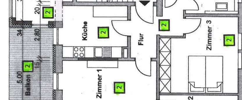 Hochwertig ausgestattetes Business-Apartment "Emil" in KA-Durlach - Foto 1