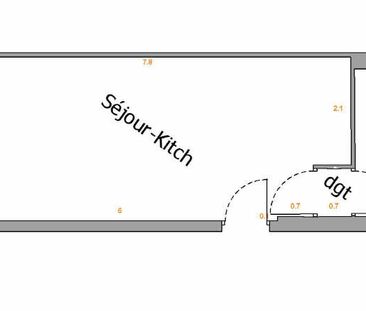 Location Appartement 1 pièce 19m² ROUEN 76000 - Photo 5