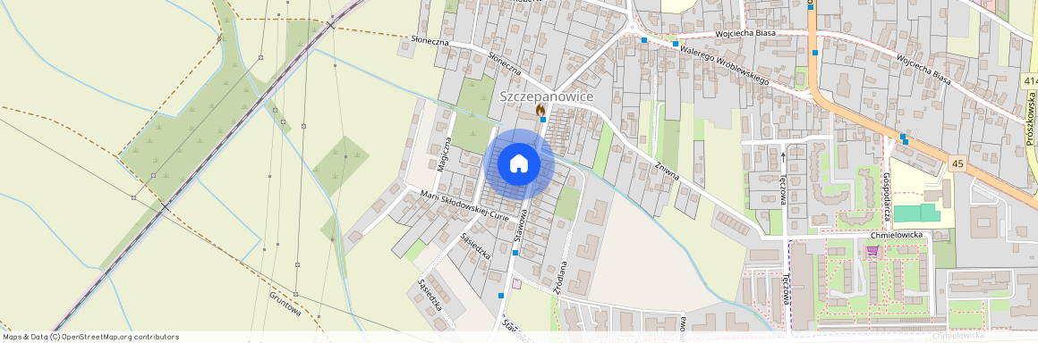 ul. Józefa Barona, Szczepanowice - Wójtowa Wieś, Opole, opolskie