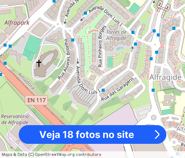Studio apartment for rent in Alfragide, Lisbon - Foto 1