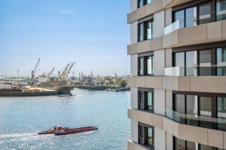 Weitblicke über die Stadt und die Elbe - Luxuriöse Zwei-Zimmer-Wohnung im The Crown - Foto 5