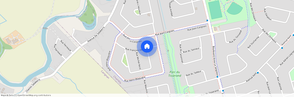 Rue François-Valade, Chambly, Chambly, Montérégie, J3L 7H4