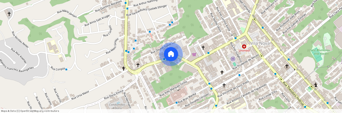 Rua Benjamin Constant, 2459, Blumenau, Blumenau - SC, 89037-005, Brazil