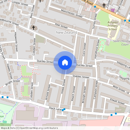 2 Bedroom Terraced House, Howe Street, Derby Centre