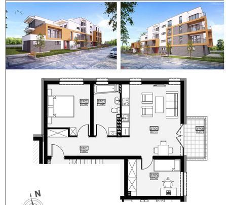 Piękny apartament poleca się na wynajem. - Zdjęcie 1