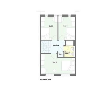 6 bedroom semi-detached house to rent - Photo 4