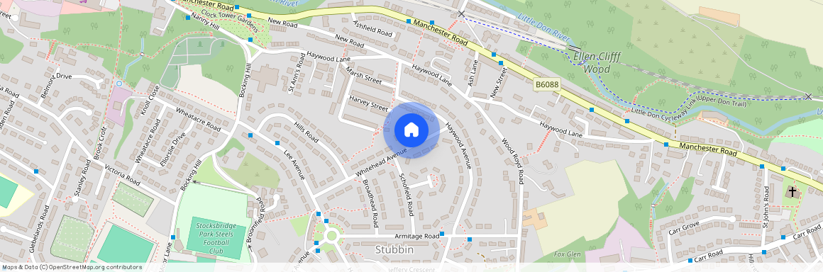 Green Street, Deepcar, Sheffield, South Yorkshire, S36