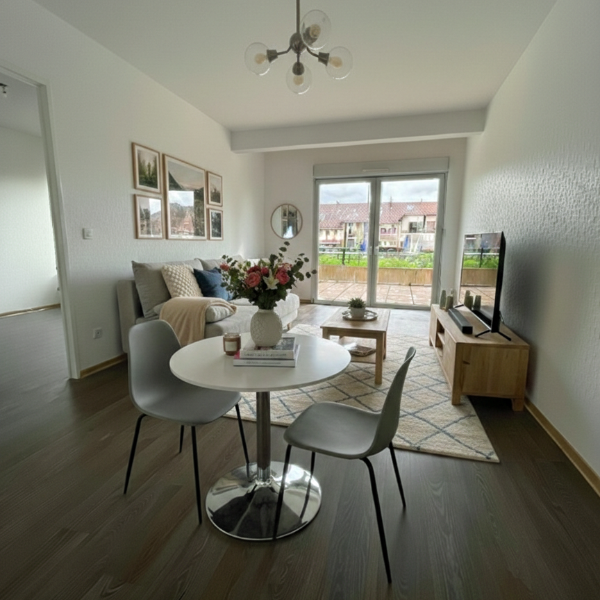 NANCY - rue des Tanneries - 2 pièce avec terrasse et garage - NON MEUBLE - Photo 1