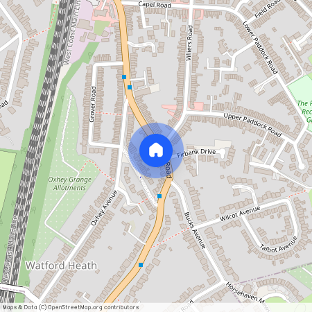 Pinner Road, Oxhey Village, WD19