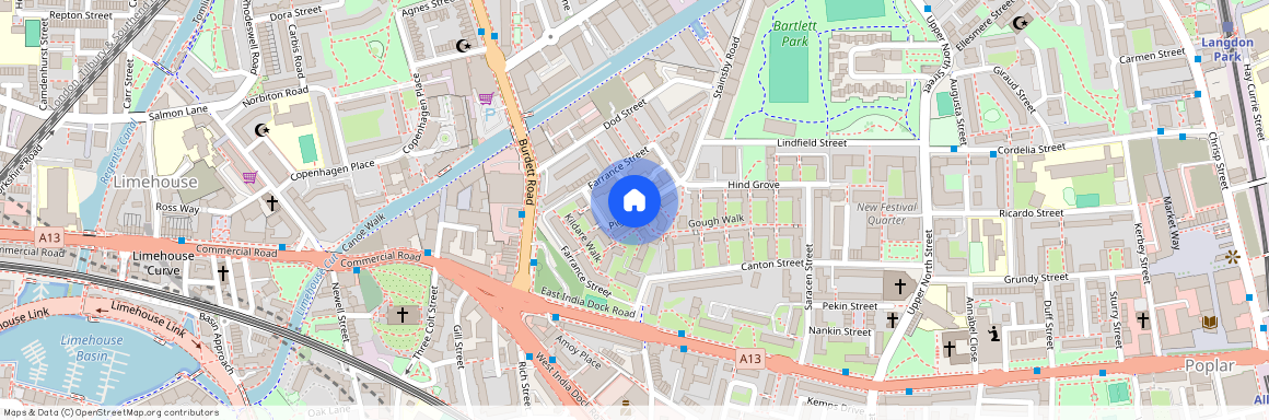 Pigott Street, Westferry, Mile End, London, E14