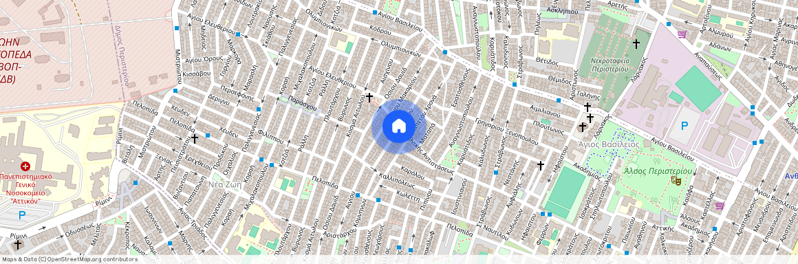 Αξιού, 26 121 35 Περιστέρι, Νέα Ζωή (Περιστέρι)