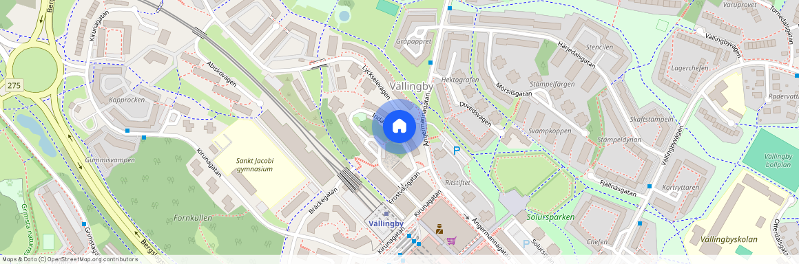 Indalsbacken 10, Vällingby