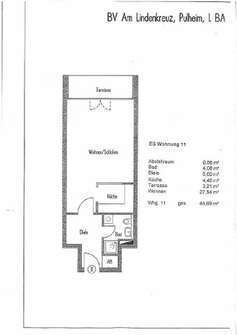 Pulheim! Erdgeschoss! Bildschönes und sonnenhelles 1-Zimmer-Appartement mit Terrasse, Garten und Tiefgaragenstellplatz! (LK 4740) - Foto 5