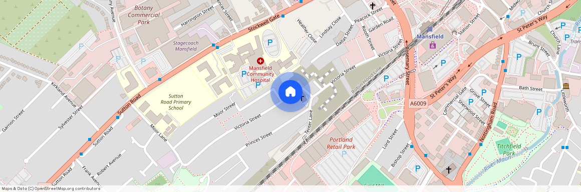 Victoria Street, NG18, Mansfield