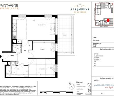 Appartement T3 GRIGNY à louer - Photo 2