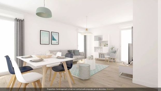 location Appartement T4 DE 79.8m² À ASNIERES SUR SEINE - Photo 1