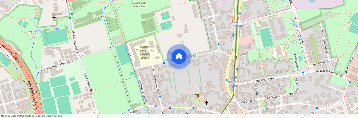 Via Antonio Cesari, Włochy, Milan