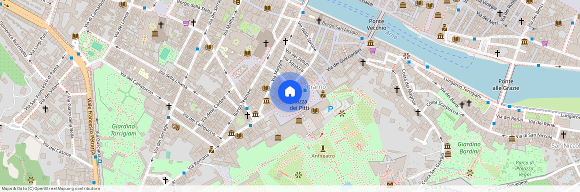 Piazza Pitti, Firenze