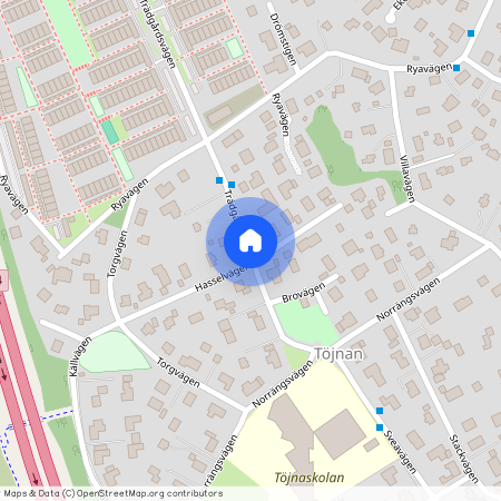 Trädgårdsvägen, Sollentuna