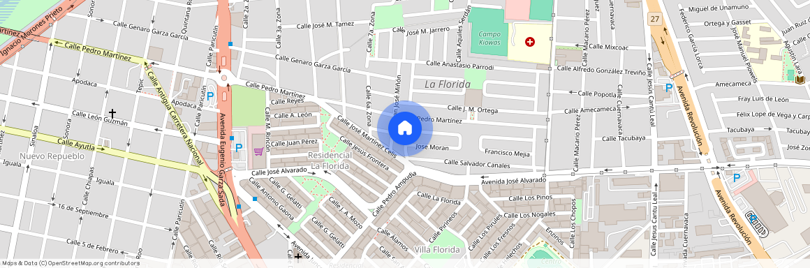 Renta de departamento Irene Gomez Reyna, #1626, Colonia La Florida, C.P. 64810