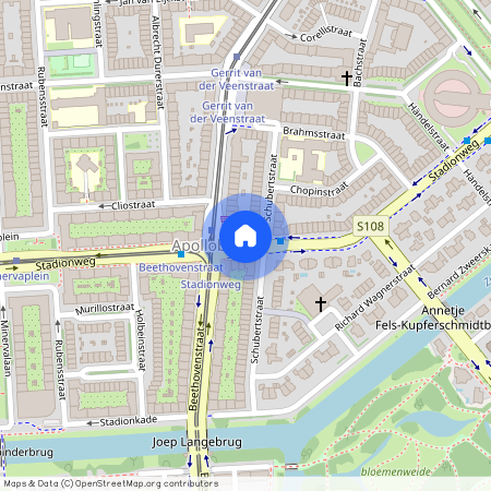 Apollobuurt, 1077 SR, Stadionweg, Amsterdam