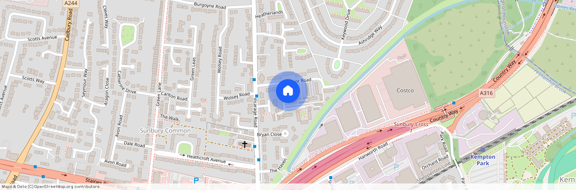 Bingley Road, Sunbury-on-Thames, Surrey, TW16