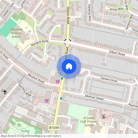 Histon Road, Cambridge, CB4