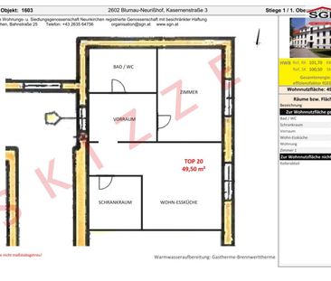 2-Zimmer Altbauwohnung - Photo 2