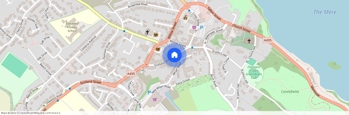 Flat 3, 2, Wharf Road, Ellesmere, SY12 0EL