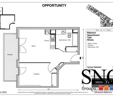 T2 NEUF AVEC TERRASSE ET JARDIN + PARKING - Photo 4