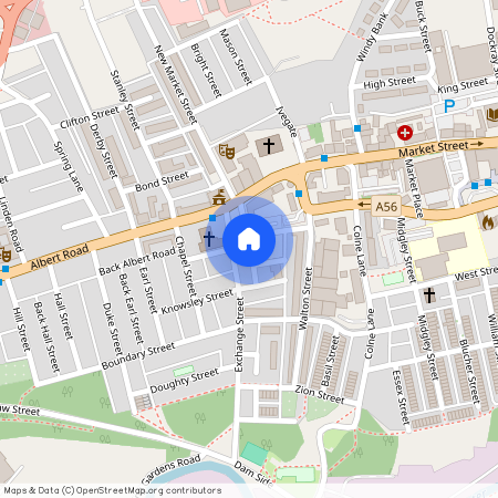 Apt 9 Great George Street, Colne, Lancashire, BB8