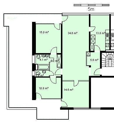 4 Zimmer, 105 m², 2. Stock - Photo 2