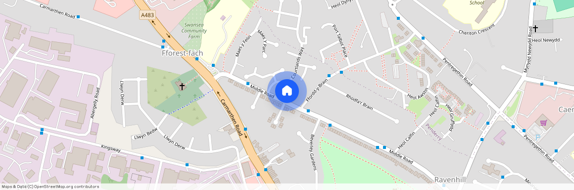 Ravenhill, Fforestfach SA5