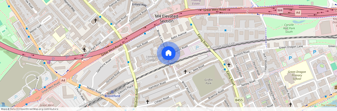 Brook Lane North, TW8, London