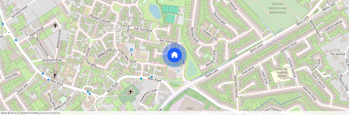 Old Factory Way, Duston Gardens, Northampton, NN5